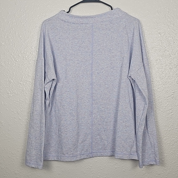 T By Talbots Large Multicolor Long Sleeve Sweatshirt - Picture 4 of 6